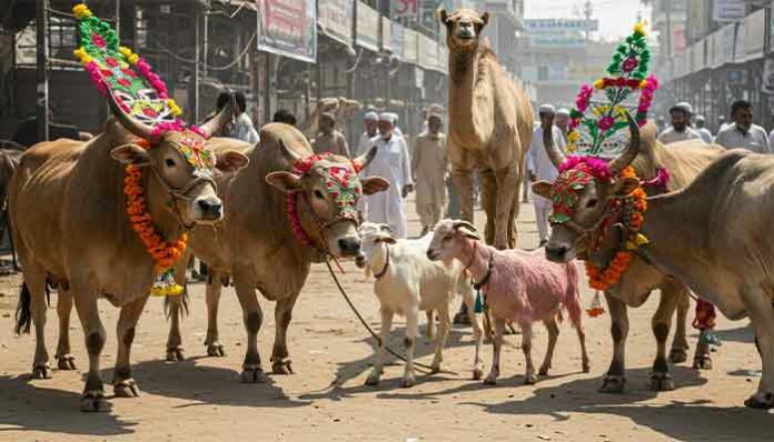 Cattle markets 2025, are filling up with sacrificial animals all over the country, Dumdaar point