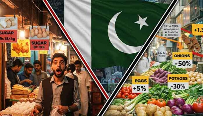 Pakistan Inflation 2025, Weekly Rate Falls by 0.29%, Dumdaar Point