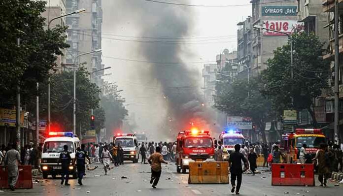 Lahore: Three Blasts on Walton Road, People Scared, Dumdaar Point
