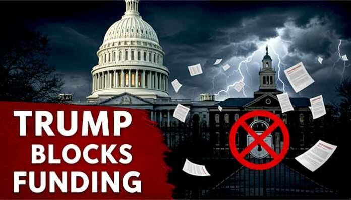 Trump Blocks Funding to Elite University Harvard, A Billion-Dollar Blow to Research, Dumdaar Point