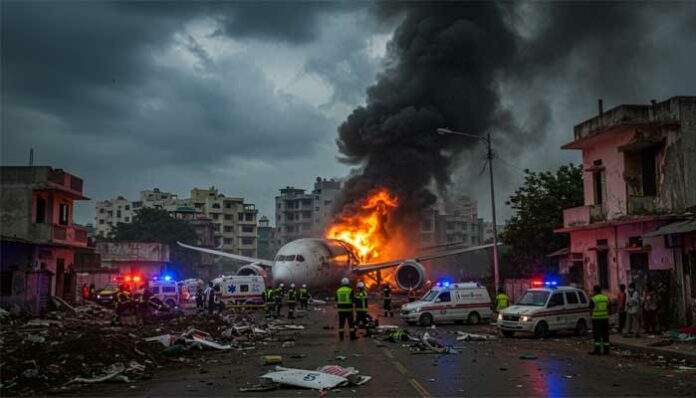 Air India Plane Crash Ahmedabad Puts 240+ Lives in Danger