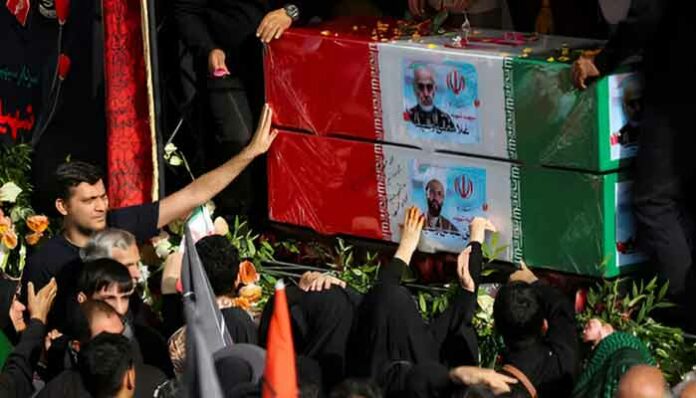 Funerals begin for Iran’s top leaders killed in Israel war