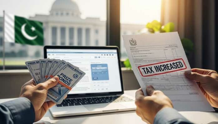 Tax Increased on Profit from Prize Bonds and Debt by Govt