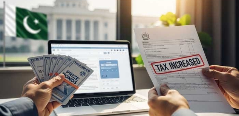 Tax Increased on Profit from Prize Bonds and Debt by Govt