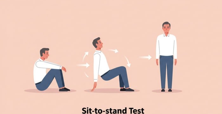 This sit-to-stand Test, 10 Sec Trick Predict Your Lifespan