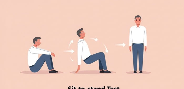 This sit-to-stand Test, 10 Sec Trick Predict Your Lifespan