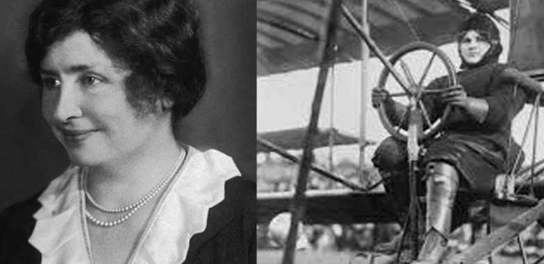 Helen Keller flying a plane: Defying Limits, Embracing Flight